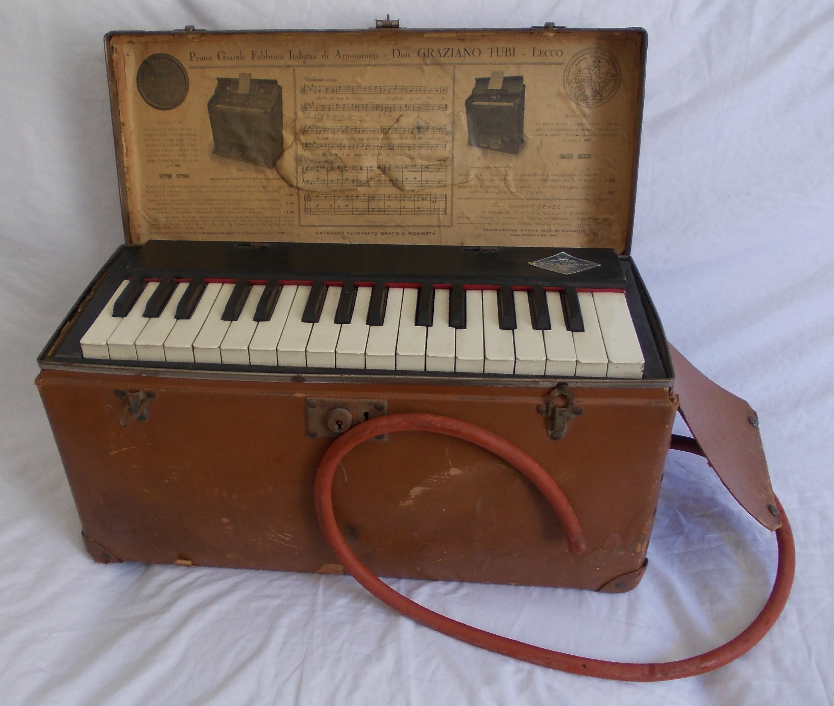 Armonium portativo Tubi